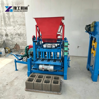 Mini unité de fabrication de briques portable avec transport facile pour les chantiers temporaires