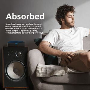 2026 NEU RockTek G2 Android TV Box 4K Streaming Box WiFi6 <span class=keywords><strong>HD</strong></span> 2.1 Dolby Atmos HDR10+ 4+64GB Speicher Android TV-Sticks Mediaplayer - Product Image 4
