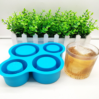 Moules à glaçons ronds personnalisés OEM ODM pour la maison, accessoires de cuisine, moules à glaçons en silicone