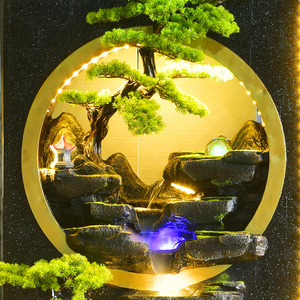 Outdoor <strong>Water</strong> <strong>Feature</strong> Custom Modern <strong>Indoor</strong> Outdoor Waterfall Fountain <strong>Water</strong> <strong>Feature</strong> for House Office Garden - Product Image 5