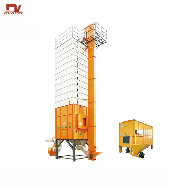 Heat Pump Factory Low Cost Soybean Wheat Maize Drying Equipment Rice Corn Paddy Rice Seed Dryer Tower Electric Grain Dryer