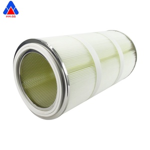 Cartouche filtrante à air en polyester industrielle personnalisée par le fabricant pour la collecte de poussière, filtre à air anti-poussière pour l'industrie des structures métalliques - Product Image 2