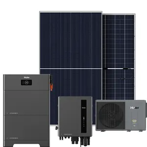 Granja avícola con energía solar 10kw 10000 vatios Sistema solar fuera de la red Kit de paneles fotovoltaicos Fácil instalación Juego completo 10kw precio