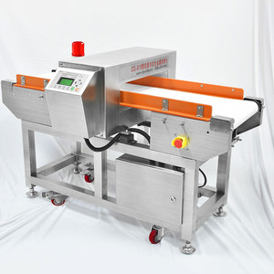 Détecteur de métaux à bande transporteuse de qualité alimentaire commerciale, système de détection de métaux industriel pour usine - Product Image 3
