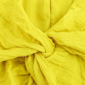 Robe fendue latérale à nœud effet froissé tendance été 2024 pour femmes TAOP&ZA 4387225 - Product Image 4