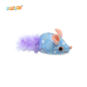 Juguete de Peluche para Gatos, Diseño de Ratón Colorido, Personalizado por el Fabricante Famipet, con Catnip - Product Image 5