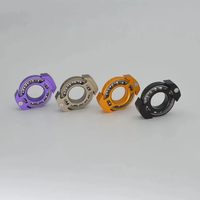 Nouveau Fingears Spinning EDC, petit jouet en métal à cliquet, anneau haptique pour hommes, Fidget Spinner pour adultes
