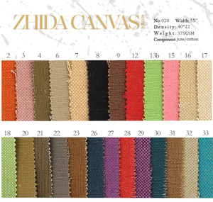 2020 algodón tejido de mezcla de <span class=keywords><strong>lino</strong></span> tejido para bolsas usan ropa de algodón precio de fábrica - Product Image 4
