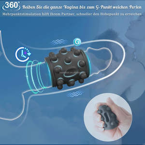 Blue Rabbit Vib rating Cock <span class=keywords><strong>Sleeve</strong></span> 10 Vibrationen Verlängerung hülse für männliche Mastur bator Sexspielzeug Großhandel Penis ringe - Product Image 5