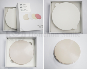 Disk penggilingan CAD CAM <span class=keywords><strong>Dental</strong></span> intip warna <span class=keywords><strong>Natural</strong></span> untuk implan dan kerangka - Product Image 4