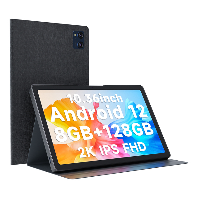 2K FHD 10.4 Inch Android Tablet PC New MTK8183 Octa Core 2.0GHz 8GB RAM 128GB Storage 1200x2000 Screen for Business