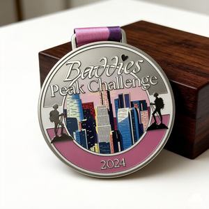 Médaille de hockey sur gazon personnalisée pour le premier classé, en métal, avec cordon - Product Image 5