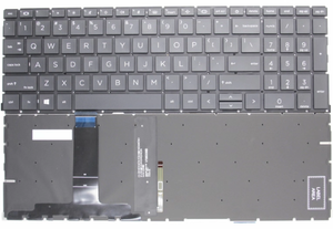 Clavier d'ordinateur portable pour <span class=keywords><strong>HP</strong></span> <span class=keywords><strong>ProBook</strong></span> 450 <span class=keywords><strong>G8</strong></span> <span class=keywords><strong>455</strong></span> <span class=keywords><strong>G8</strong></span> 455R <span class=keywords><strong>G8</strong></span> HSN-Q27C-5 650 <span class=keywords><strong>G8</strong></span> Version anglaise américaine Clavier d'ordinateur portable rétroéclairé - Product Image 4