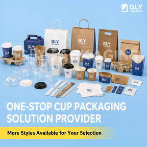 <span class=keywords><strong>Gobelets</strong></span> à café en papier à double paroi écologiques personnalisés avec logo, 6/8 oz, avec couvercles pour boissons chaudes, café, thé et bubble tea - Product Image 6