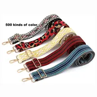 500 Arten von Farbe Schulter gurt 5CM/2inch Geldbörsen riemen Verstellbarer Ersatz gürtel Tasche Riemen Umhängetasche Leinwand