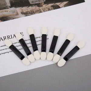 Brosse de maquillage Double bout, 50 pièces/éponge, applicateur de <span class=keywords><strong>fard</strong></span> <span class=keywords><strong>à</strong></span> paupières, bon marché, - Product Image 1