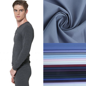 Tela de Poliéster con Mezcla de <span class=keywords><strong>Modal</strong></span> al 90% y Elastano al 10% de Color Personalizado para Jersey Sencillo - Product Image 1