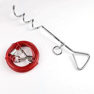 Ancre de fond en acier inoxydable Ancres au sol Ancre de terre Piquet d'attache en spirale pour la protection 8 <span class=keywords><strong>420</strong></span> mm Pet Yacht Boat Hardware - Product Image 3