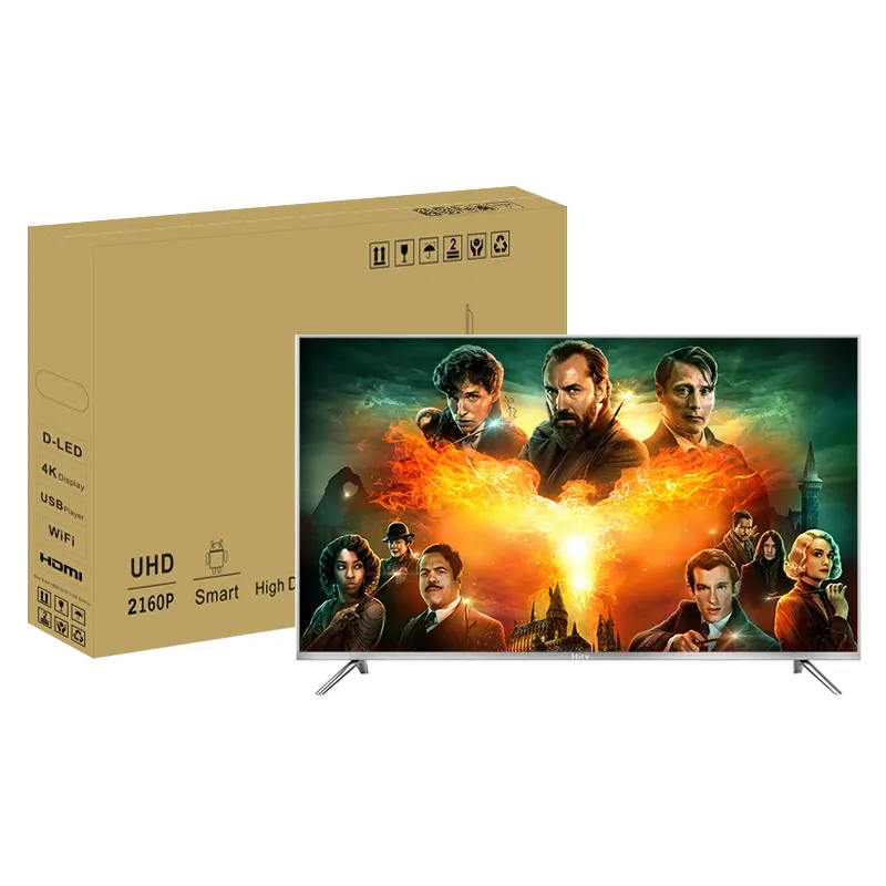 Tempered Screen 75 inch Tv Set Network Home Ultra-high Definition 4K Tv