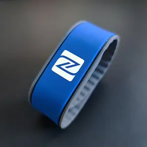 Wholesales Custom Rfid 213 Smart Nfc Fabric Wristbands Woven Rfid Bracelet With Nfc For Kids And Reader