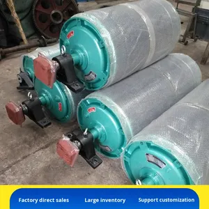 ड्राइव रोलर कन्वेयर बेल्ट सक्रिय रबर-लेपित रोलर कन्वेयर सामान रोलर कन्वेयर बेल्ट विक्षेपण इलेक्ट्रिक रोलर - Product Image 2