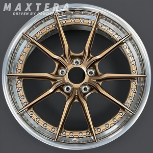 Özel 2 parça dövme binek otomobil tekerlekleri için bmw M2 G87 M3 M3 G80 F80 M4 G82 F82 M5 F10 E39 E60 M8 M340i S101SC alaşım jantlar - Product Image 3