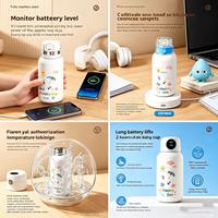 Bouteille d'eau personnalisée pour enfants, bouteille d'eau intelligente avec application de suivi d'hydratation et Bluetooth, sans BPA