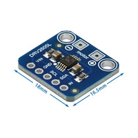 Module de commande de moteur haptique DRV2605L – Carte de commande de moteur de haute qualité avec carte de pilote de moteur à broches standard