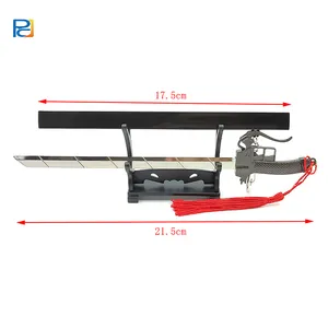 Hot Sale High Quality Metal Sword Model From Attack On Titan Pop Up Keychain