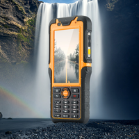 OEM S50 Android de mano resistente PDA 5000mAh batería impermeable IP65 de larga duración 3G/4G NFC escáner de gestión de código de barras lector RFID