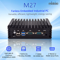 Mini PC Industrial para Windows/Android, Sistema POS, Mini PC de Alto Rendimiento para Oficina y Juegos