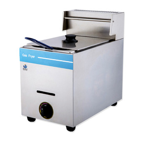 Freidora Industrial a Gas HUAZE, Acero Inoxidable, Quemador de Alta Eficiencia con Encendido Automático y Válvula de Seguridad - Product Image 1