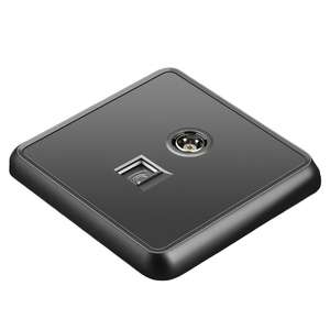 Enchufe de TV Universal con Panel Táctil de 10A e Interruptor para Decoración del Hogar - Product Image 1