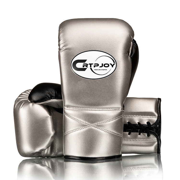 Lace Up Astilla Guantes de Boxeo