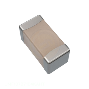 Distribuidor Autorizado de Condensadores Cerámicos MLCC de Montaje Superficial, 0.1uF 50V X7R 0603 (1608 Métrico) <span class=keywords><strong>0.1</strong></span> <span class=keywords><strong>uF</strong></span> UMF107B7104KAHT - Product Image 1