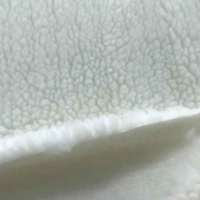 Tissu en fourrure sherpa 100% polyester, largeur 1,6 m, pour doublure, tissu d'hiver