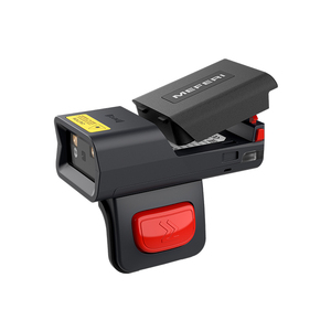 Meferi ms300r Wearable 2D <span class=keywords><strong>QR</strong></span> đọc mã Mini Ring không dây máy quét mã vạch Bluetooth Đọc ngón tay máy quét hậu cần máy quét - Product Image 1