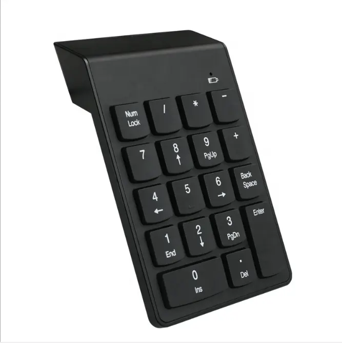 Mini portátil de bolsillo de tamaño de teclado numérico del teclado para Apple Mac portátil Oficina uso de la computadora