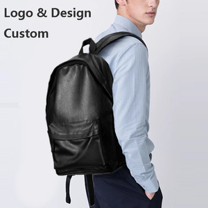 Unisex chống trộm ba lô với dây kéo đóng cửa không thấm nước PU Chất liệu cho sinh viên Tuổi Teen Túi máy tính xách tay - Product Image 3