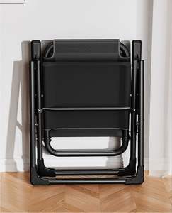 Silla portátil de ocio al aire libre que se puede sentar o colocar, con asiento acolchado y reposapiés, silla de playa con respaldo - Product Image 6