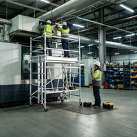 Échafaudage de maçonnerie premium à cadre traversant en acier galvanisé, prix de vente directe usine