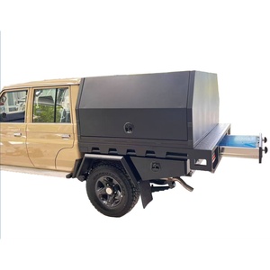 Paquete de Bandeja y Toldo para Camioneta TrailBlaze TB-01 de Aluminio de Alta Calidad, con Cerradura, Recubrimiento en Polvo, Color y Logotipo Personalizables - Product Image 4