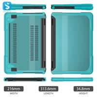 Haute qualité 360 degrés tout compris Protection béquille étui pour ordinateur portable pour DELL Chromebook 11.6 3100 3110