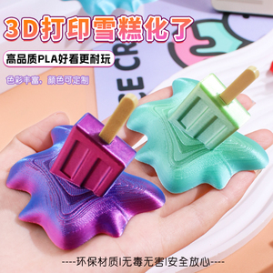 Escultura de Helado Impresa en 3D Personalizable, Macaron, Donut, Helado, para Decoración de Hogar, Oficina, Club - Product Image 4