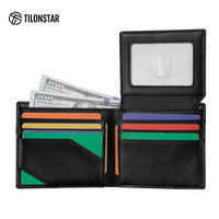 Dompet Kartu Mini Slim Wanita Premium Kulit Mikrofiber Motif Buaya Tempat Kartu Perjalanan Dompet Mini Saku