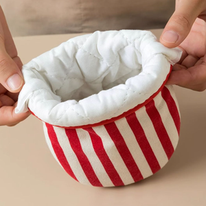 Guante de <span class=keywords><strong>Cocina</strong></span> Grueso de Algodón Estampado, Resistente al Calor, Antideslizante, Apto <span class=keywords><strong>para</strong></span> Lavavajillas <span class=keywords><strong>y</strong></span> Horno - Product Image 6