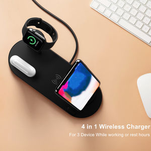 <span class=keywords><strong>Chargeur</strong></span> sans fil 15W 3-en-1 multifonction pliable à charge <span class=keywords><strong>rapide</strong></span> – Produits sans fil tendance 2025 pour iPhone - Product Image 2