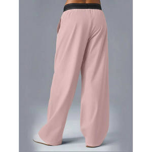 Pantalon large à taille élastique pour femme All Out, coupe confortable pour le printemps, vêtements décontractés, tailles S M L - Product Image 2
