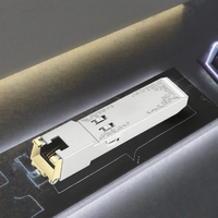 Transceptor de Fibra Óptica SFP RJ45 10/100/1000Mbps 1.25G 1000BASE-T CAT5 UTP FTTX Inalámbrico LAN IP Ampliamente Compatible RoHS CE FCC