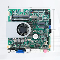 Carte mère de bureau Intel Core I5 7200U, double cœur, quad-thread, DDR3L, max 32 Go, Mini-PCIe, SATA, M.2, deux ports LAN